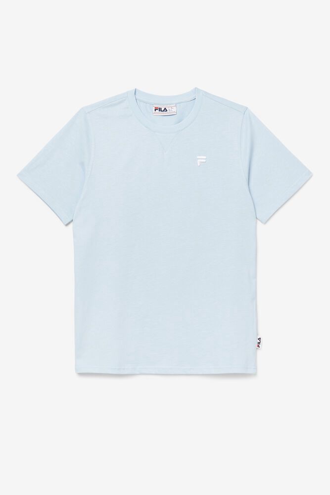 Fila Derion Blue T-Shirt Womens - NZ 24796-SFYM